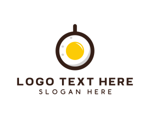 Coffee & Egg Breakfast logo design