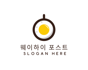 Coffee & Egg Breakfast logo design