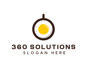 Coffee & Egg Breakfast logo design