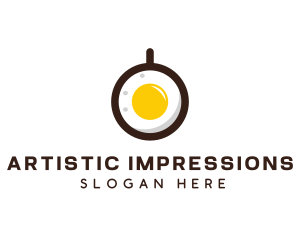 Coffee & Egg Breakfast logo design