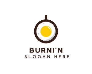 Coffee & Egg Breakfast logo design