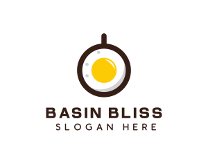 Coffee & Egg Breakfast logo design