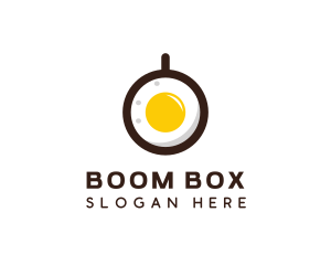 Coffee & Egg Breakfast logo design