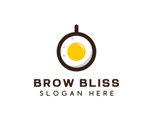 Coffee & Egg Breakfast logo design