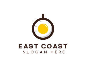 Coffee & Egg Breakfast logo design