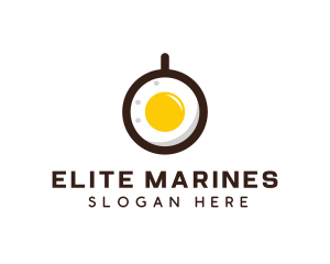 Coffee & Egg Breakfast logo design