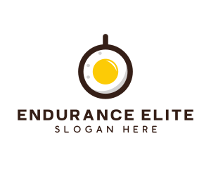 Coffee & Egg Breakfast logo design