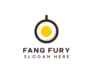 Coffee & Egg Breakfast logo design