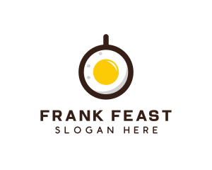 Coffee & Egg Breakfast logo design