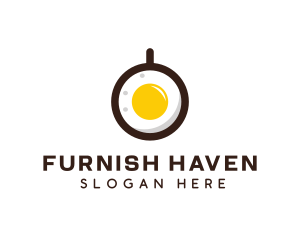 Coffee & Egg Breakfast logo design