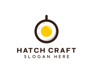 Coffee & Egg Breakfast logo design