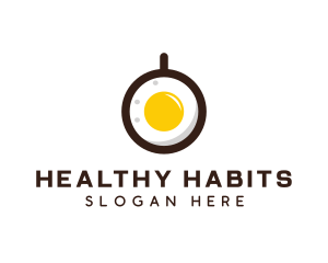 Coffee & Egg Breakfast logo design