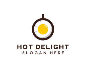 Coffee & Egg Breakfast logo design