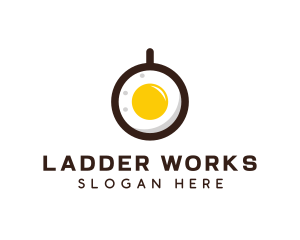 Coffee & Egg Breakfast logo design