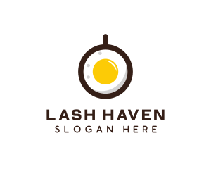 Coffee & Egg Breakfast logo design