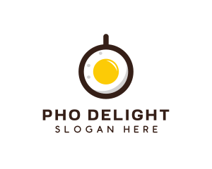 Coffee & Egg Breakfast logo design