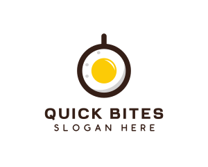 Coffee & Egg Breakfast logo design