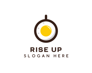 Coffee & Egg Breakfast logo design