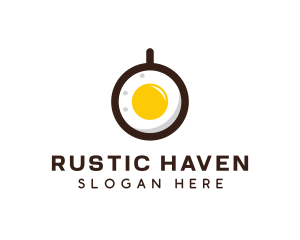 Coffee & Egg Breakfast logo design