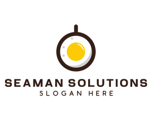 Coffee & Egg Breakfast logo design