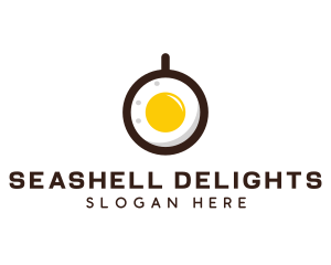 Coffee & Egg Breakfast logo design