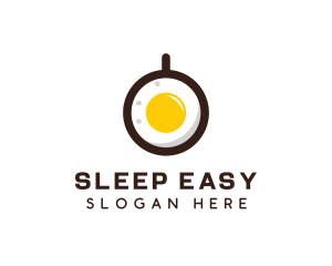 Coffee & Egg Breakfast logo design