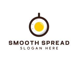 Coffee & Egg Breakfast logo design