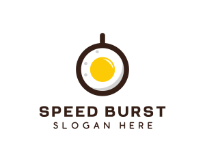 Coffee & Egg Breakfast logo design