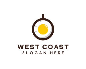 Coffee & Egg Breakfast logo design