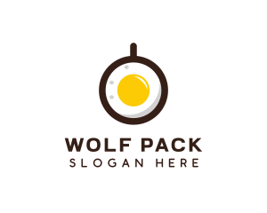 Coffee & Egg Breakfast logo design