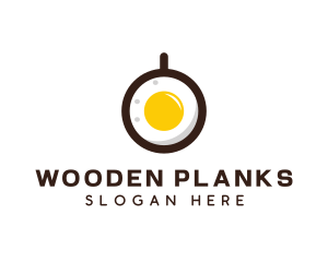 Coffee & Egg Breakfast logo design