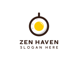 Coffee & Egg Breakfast logo design