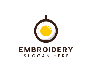 Coffee & Egg Breakfast logo design