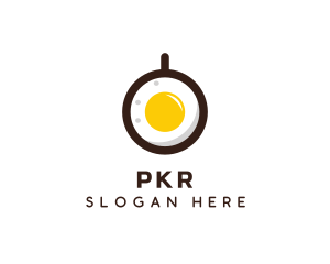 Coffee & Egg Breakfast logo design