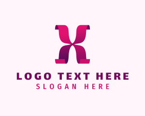 Firm - Modern Startup Letter X logo design