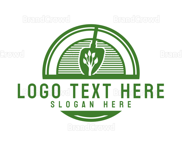 Garden Tree Planting Logo