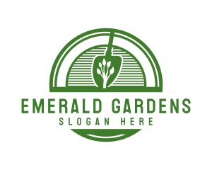 Garden Tree Planting  logo design