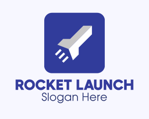 Rocket Space Developer logo design