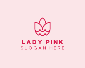 Pink Lotus Garden logo design