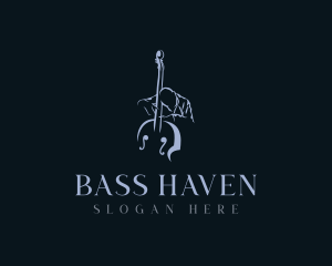 Bass - Bass Musical Instrument logo design