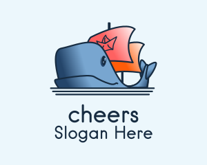 Whale Cruise Ship  Logo