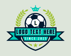 Soccer - Soccer Varsity League logo design