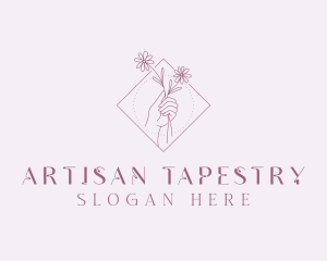 Flower Artisanal Florist logo design