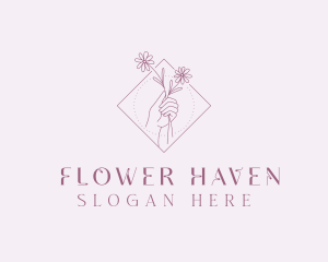 Flower Artisanal Florist logo design