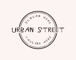Street - Urban Street Handwriting logo design