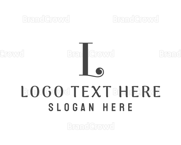 Elegant Simple Boutique Logo