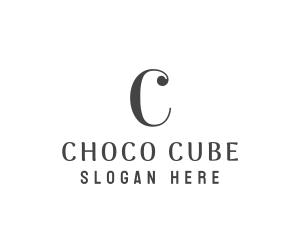 Dark - Elegant Simple Boutique logo design