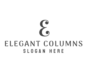 Elegant Simple Boutique logo design