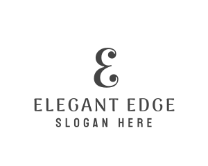 Elegant Simple Boutique logo design