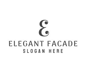 Elegant Simple Boutique logo design